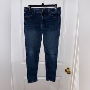 American Eagle Outfitters Dark Wash Jeggings Size 10 Short